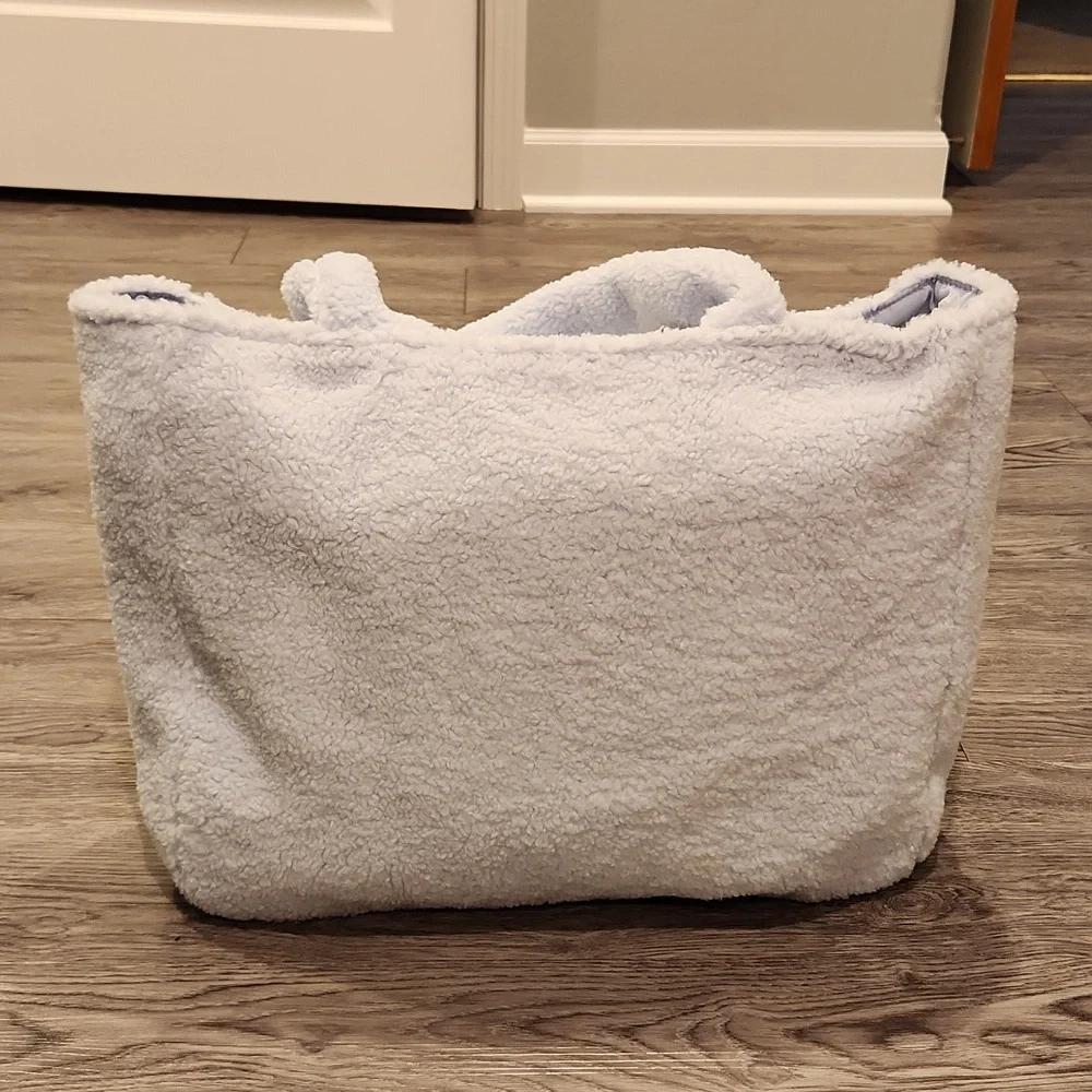 NWT PINK Victoria's Secret Sherpa Tote